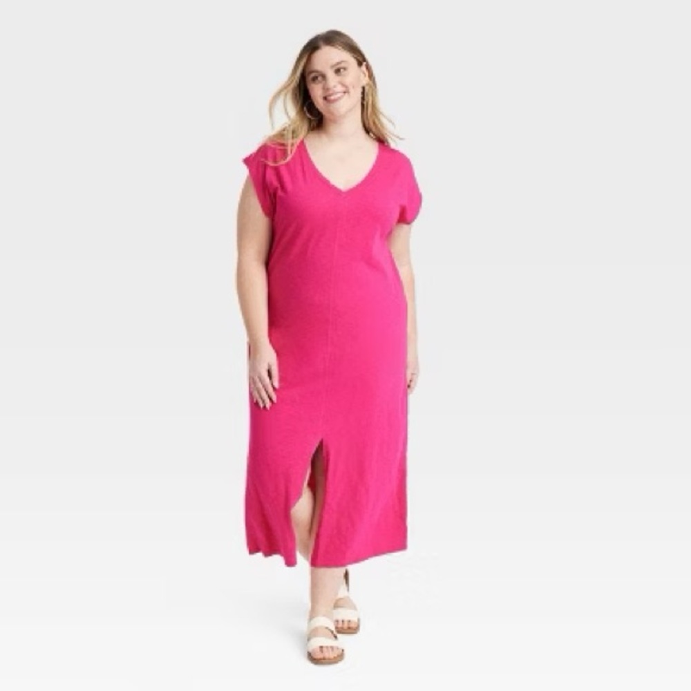 NWT Universal Thread by Target Pink Dress - Picture 2 of 4